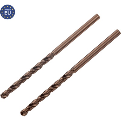 GROSS Свредло за метал, спирално, 3, 0 мм, HSS-Co, 2 бр. // Gross