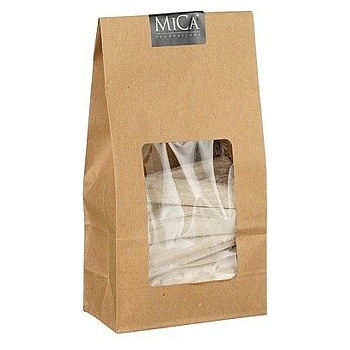 Mica ДЪРВЕНИ СТЪРГОТИНИ 500мл 80-120мм БЕЛИ (1159861)