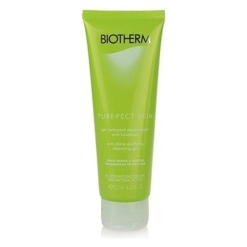 Biotherm PureFect Skin čistící gel pro problematickou pleť, akné Anti-Shine Purifying Cleansing Gel 125 ml