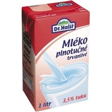 Dr. Halíř Trvanlivé plnotučné mléko 3,5% 1 l