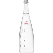 Evian 0,75 l sklo
