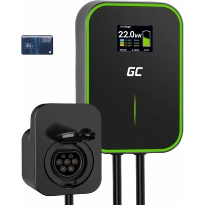 Green Cell Wallbox GC EV PowerBox 22kW nabíječka s Typ 2 socket for charging electric cars and Plug-In hybrids | Zboží Auto