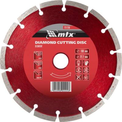 Diamantový rezný kotúč MTX 731759 180x22,2 mm
