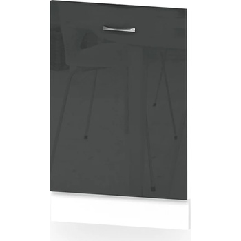 Голд - Аполо Врата за съдомиялна с цокъл Алис b65 60 см антрацит гланц