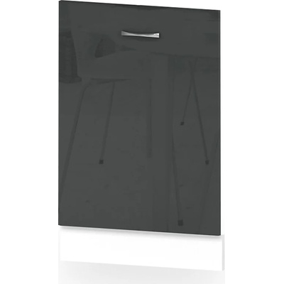 Голд - Аполо Врата за съдомиялна с цокъл Алис b65 60 см антрацит гланц