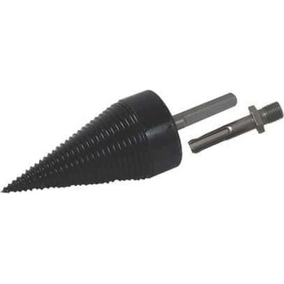 TOPTRADE tŕň štiepací 2x adaptér 65 mm SDS+ a šesťhran 32 x 90 mm