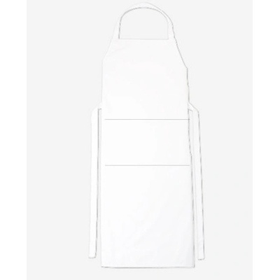 Workwear Verona Dlouhá pracovní zástěra s laclem 00130-01 Cool Grey