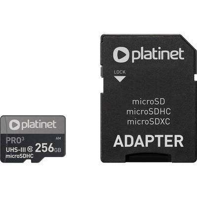Platinet MicroSDHC 256 GB PMMSDX256UIII