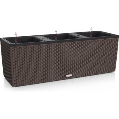 Lechuza Kvetináč Trio Cottage 40 mocha hnedý komplet set 130x42x44 cm