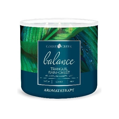 Goose Creek Candle AROMATHERAPY TRANQUIL RAINFOREST 411 g