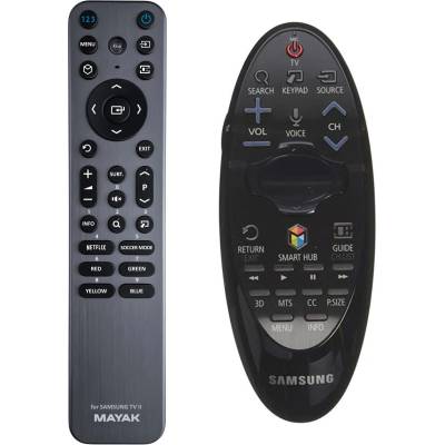 GENERAL Samsung bn59-01182a - метално осветено дистанционно управление mayak, без функция за ГОВОРЕНЕ и магически функции (bn59-01182a)