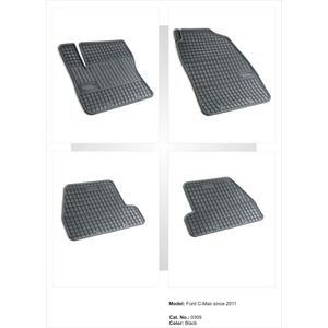  Гумени стелки Frogum за Ford C-Max 2011-2019 г (pa 0309-51247)