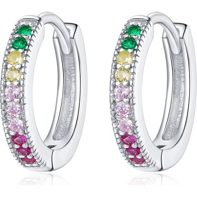 Olivie strieborné krúžky BEST COLORS 5152