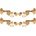 Gotoh GB707-4 GG 2L/2R Gold Тунинг част за бас китара
