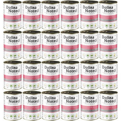 Dolina Noteci Premium Bohatá na telecí s hráškem 24 x 400 g