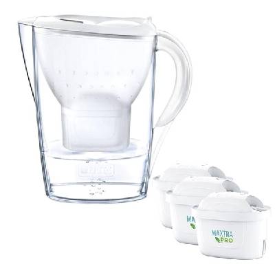 BRITA Marella 2,4 l biela + 3 ks MX Pro PO 2024