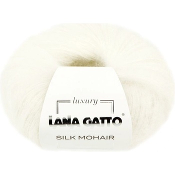 Lana Gatto Silk Mohair 6027 slonovinovo biela
