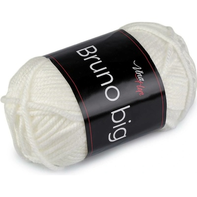Pletací příze Bruno big 200 g Varianta: 1 402) krémová nejsvět., Balení: 1 ks 61621/160007/286019
