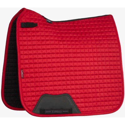 LeMieux Dečka podsedlová Close Contact Suede Square chilli