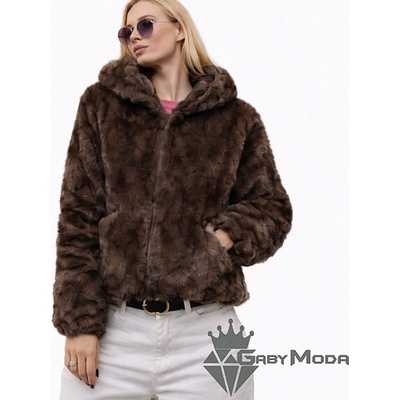 GabyModa Дамско пухено палто (000008)