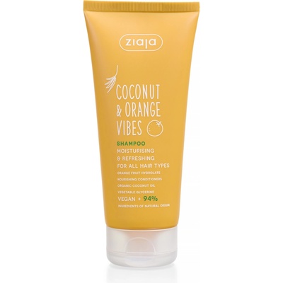 Ziaja Coconut & Orange vibes hydratačný šampón 200 ml