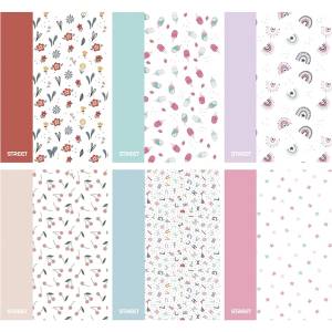 STREET Тефтер гладка STREET A4, 42 листа, PP Blossom (67376)