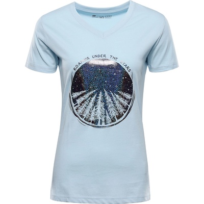 ALPINE PRO Дамска памучна тениска ALPINE PRO DORENA skyride вариант pb ALPINE PRO | Sin | ЖЕНИ | XL