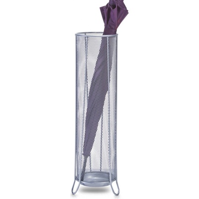 Kovový stojan na deštníky, 53 x 14 cm, ZELLER 17722 stříbrná – Hledejceny.cz