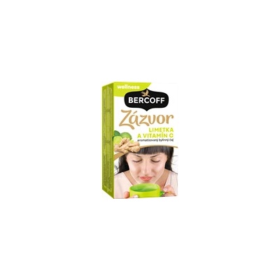 BERCOFF KLEMBER Zázvor s limetkou 20 x 2 g