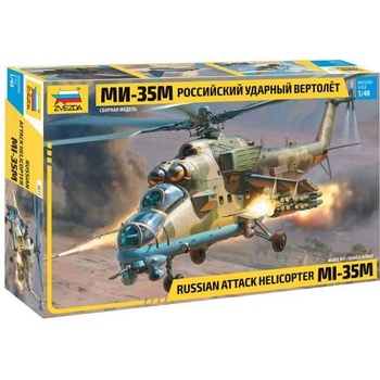 Zvezda Комплект модел хеликоптер 4813 - MIL Mi-35 M "Hind E" (1: 48)