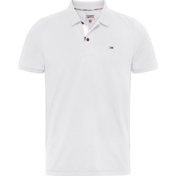 Image 1 of Tommy Jeans Блуза с яка Tommy Jeans Men's Slim Short-Sleeve Polo Shirt - White