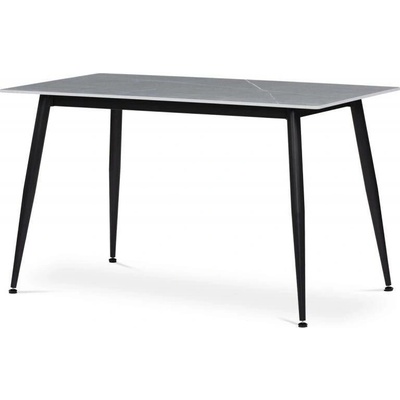 Autronic Pevný jídelní stůl HT-403M 130 x 70 Grey