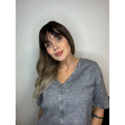 Gina parochňa čokoládovohnedá ombré