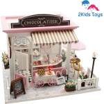 2KidsToys Сглобяем модел 2Kids Toys Chocolate House - 3D миниатюра „Шоколадова фабрика (2DC007)