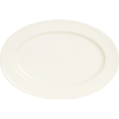 FINE DINE Oválný talíř 210x140 mm Crema