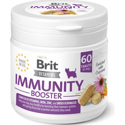 Brit Dog Vitamins Immunity Booster 120 g 60 tbl 1 bal.