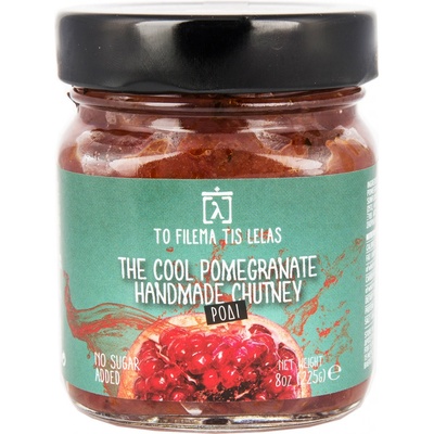 To filema tis Lelas Domácí chutney z granátového jablka 225 g