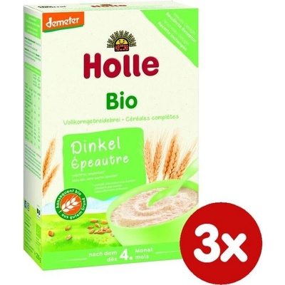 Holle Bio bezmliečna špaldová 3 x 250 g
