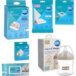 Canpol babies Хигиенен комплект Canpol - Грижа за мама и бебе, 6 продукта