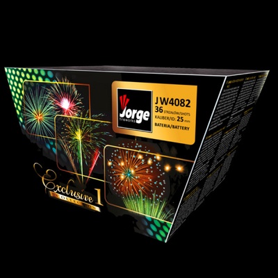 Jorge Ohňostroj EXCLUSIVE baterie 36 ran V. JW4082