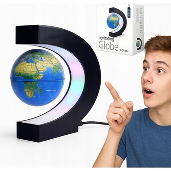 Levitating Globe C Shape