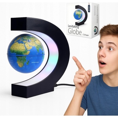 Levitating Globe C Shape