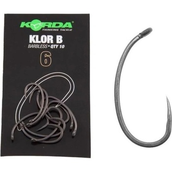 Korda Klor Hooks Barbless vel.6 10 ks