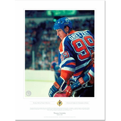 Mustang Plagát Edmonton Oilers NHL Memorabilia Wayne Gretzky Memorabilia Classic 12" x 16"