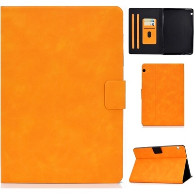 Vsetkonamobil 136481 LEATHERBOOK Puzdro pre tablet Huawei MediaPad T5 10 oranžové