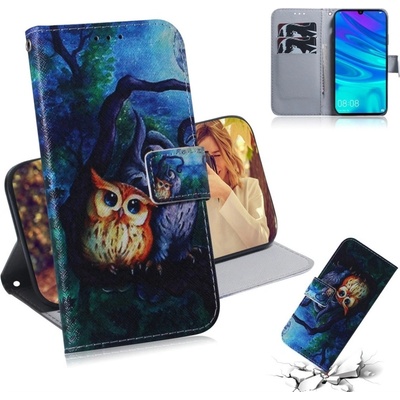 VSETKONAMOBIL 33660 ART Peňaženkový kryt Huawei P Smart 2019 OWL