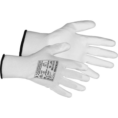Rukavice ST BROTULA White 10/XL, záhradné, biele