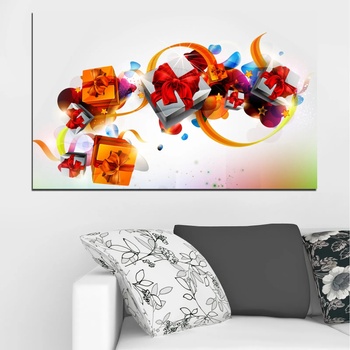 Vivid Home Декоративни панели Vivid Home от 1 част, Колаж, PVC, 70x45 см, №0324