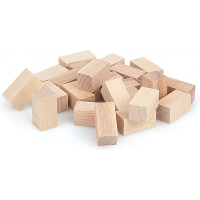 Metrie kostky z buku 35 x 175 x 175 mm 250 ks