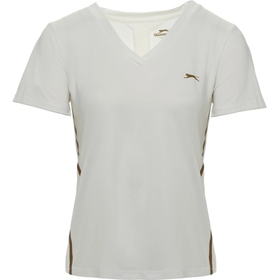 Slazenger Дамска тениска Slazenger Lucia II T-Shirt Womens - White